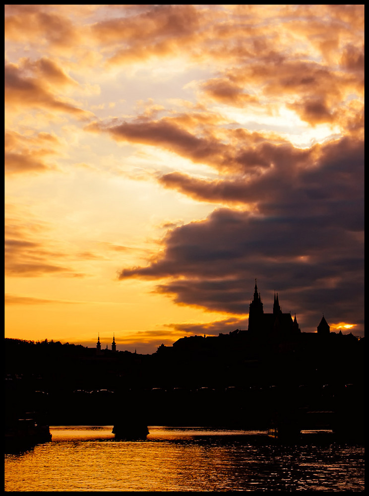 Himmel über Prag.