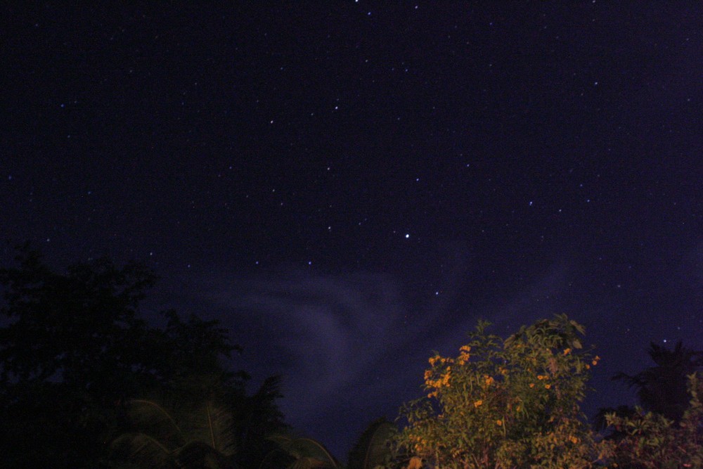 Himmel über Praslin, Seychellen