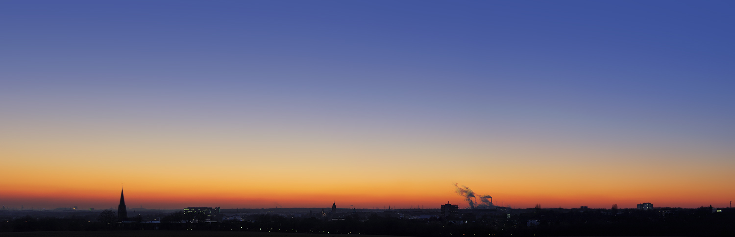 Himmel über Recklinghausen