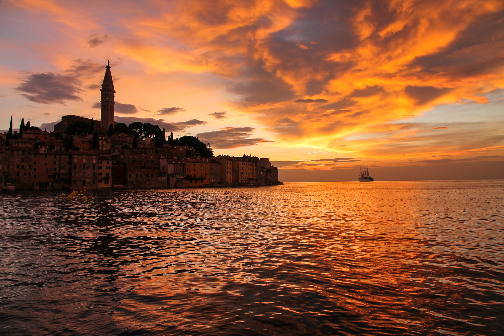 Himmel über Rovinj