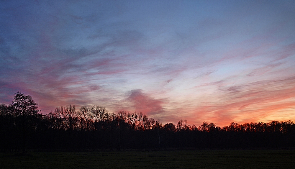 Himmel über Sachsen