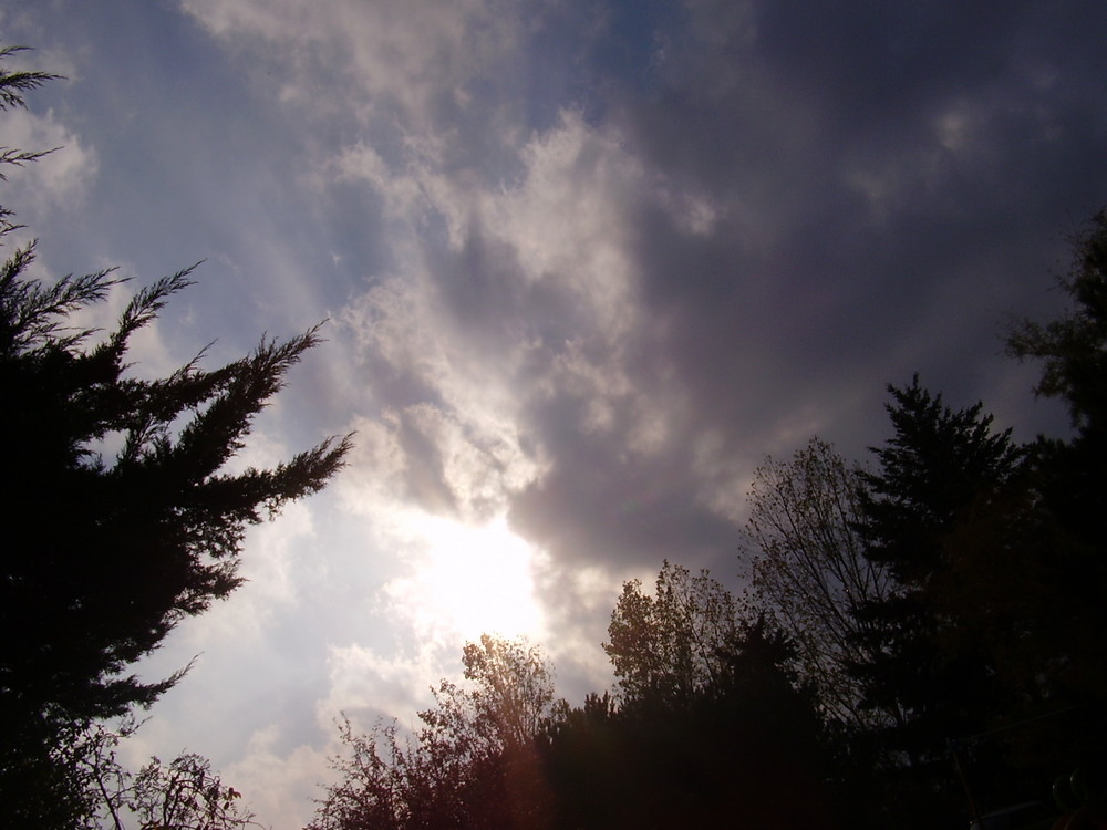 Himmel über Sachsen