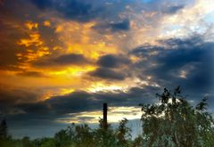 Himmel über Sachsenhagen