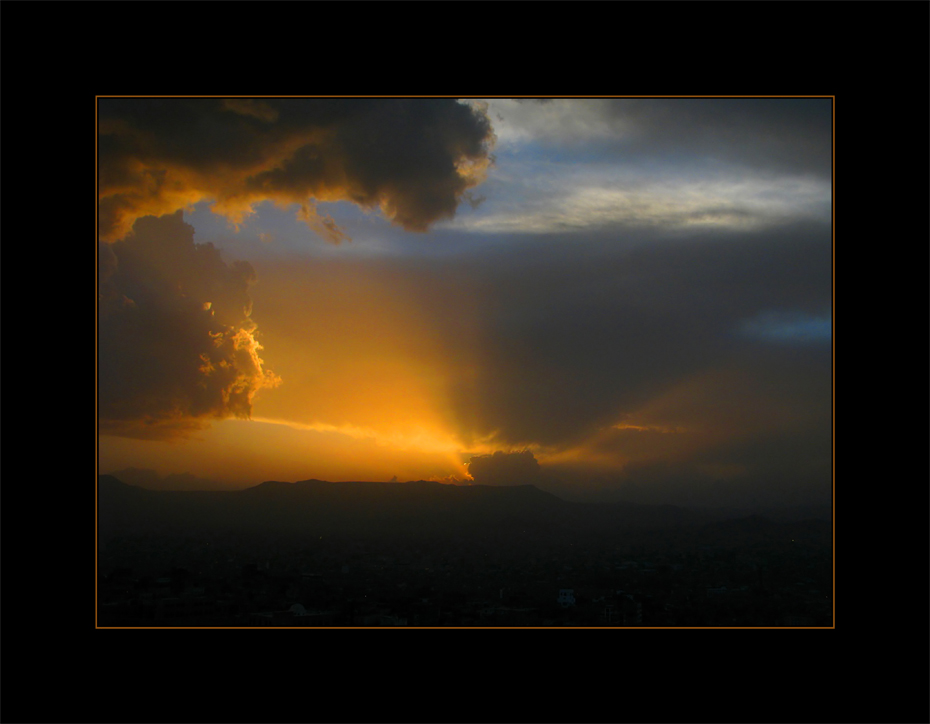 Himmel über Sana'a