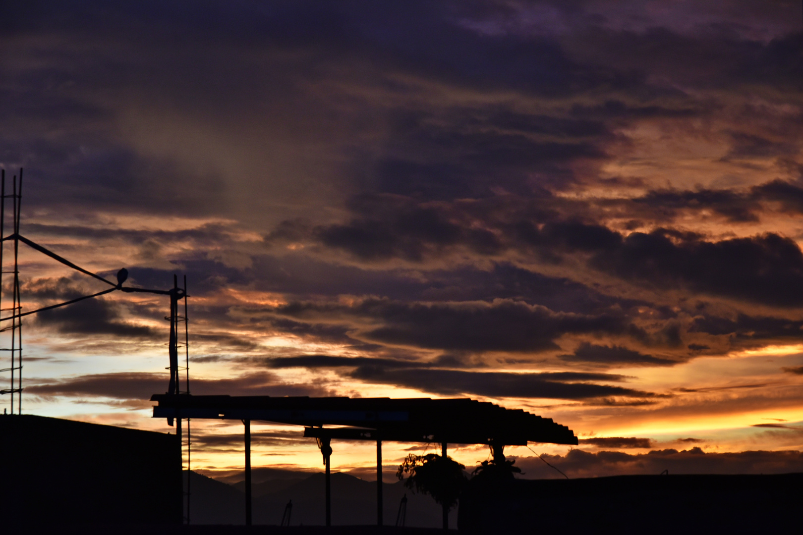 Himmel über Santiago