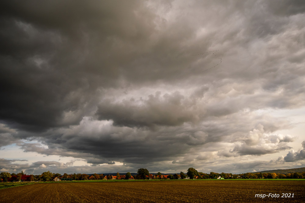 Himmel über Scheie (Bückeburg)