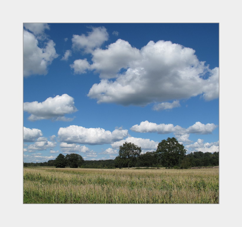 Himmel über Schleswig-Holstein