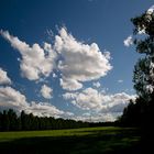 Himmel über Schloss Monrepos