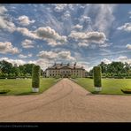 Himmel über Schloss Oranienbaum