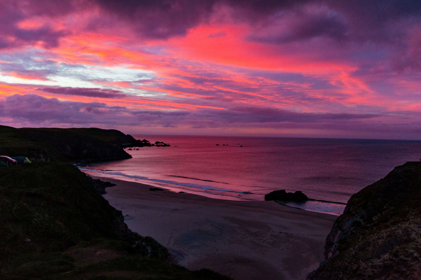 Himmel über Schottland