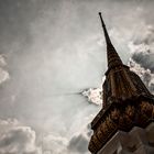 Himmel über Thailands Tempel