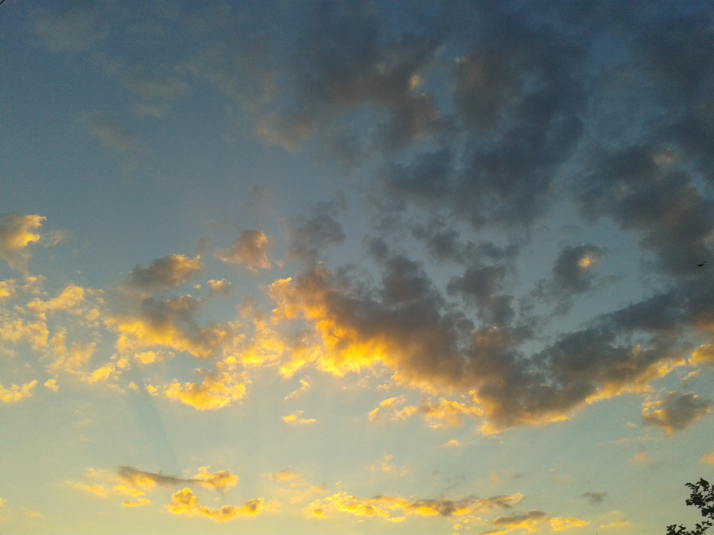 Himmel über Timmendorfer Strand i. Spätsommer 2014