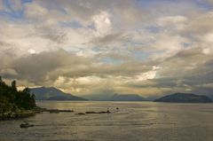 Himmel über Vancouver Island