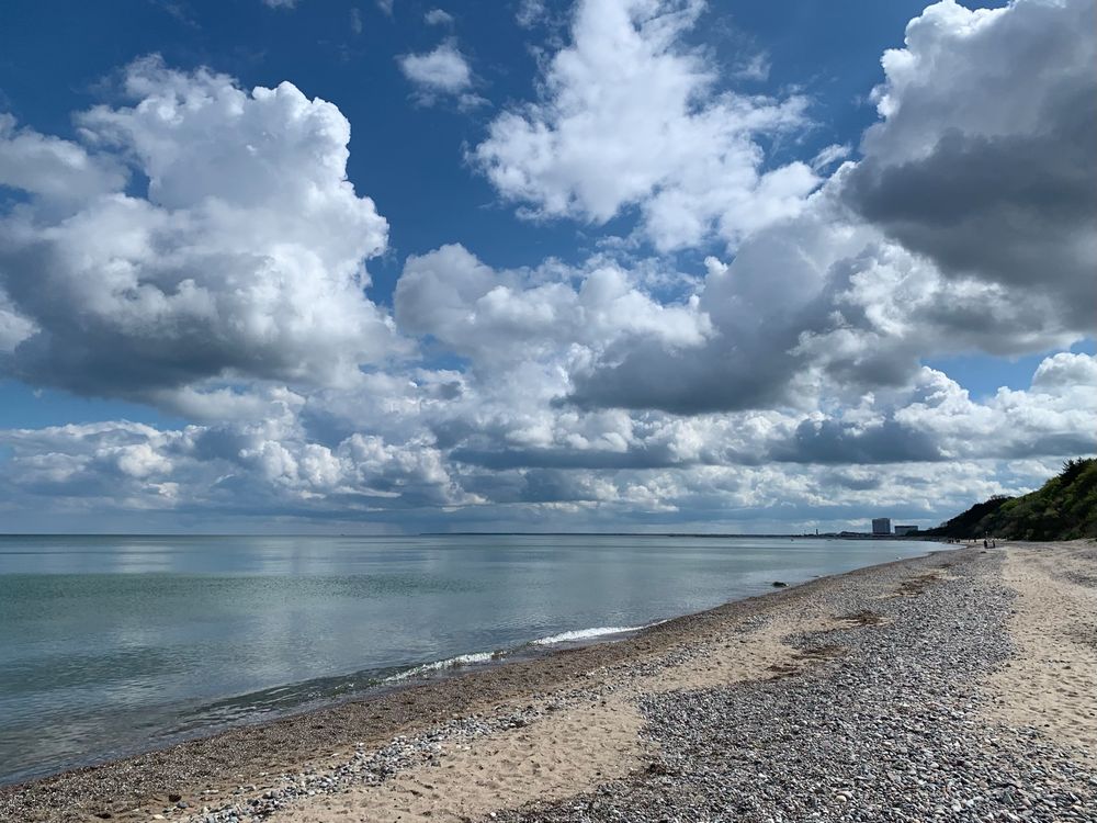 Himmel über Warnemünde 