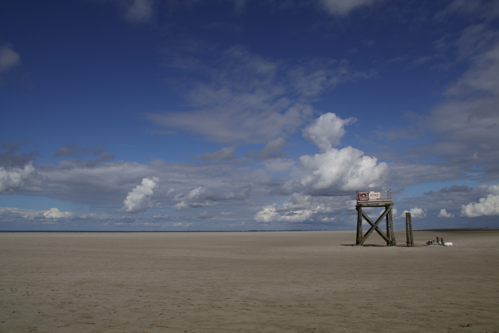 Himmel über Westhever, Schleswig-Holstein, Deutschland