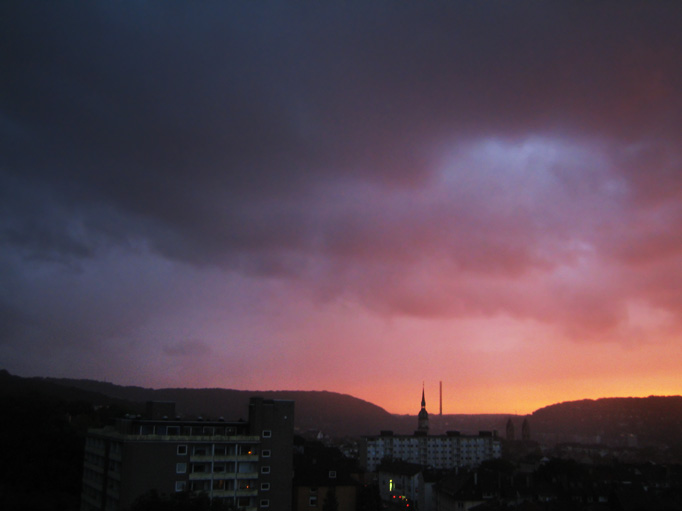 Himmel über Wuppertal