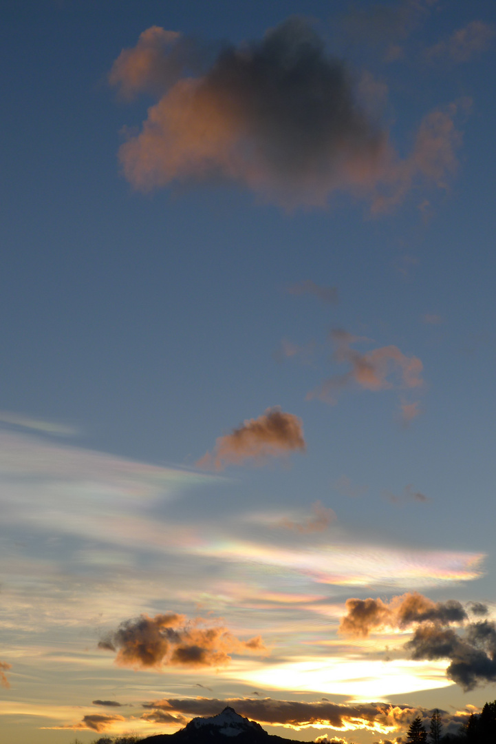 Himmel überm Grünten