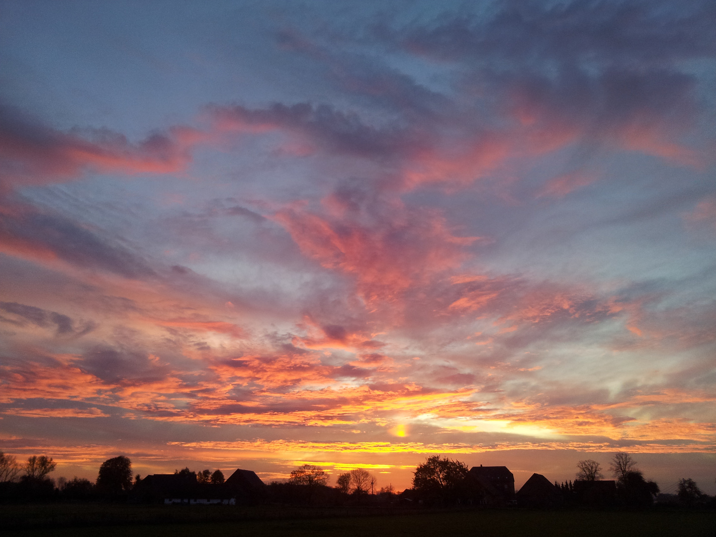 Himmel überm Niederrhein