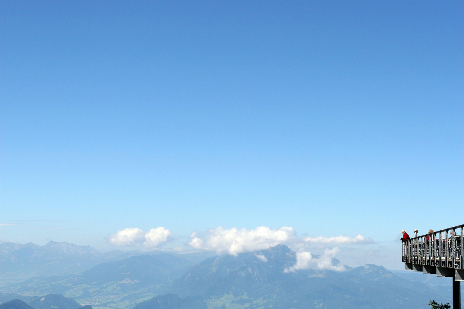 Himmel überm Rigi Kulm (Schweiz)