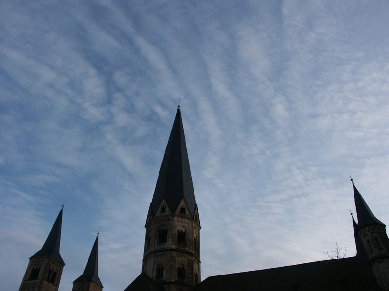 Himmel übern Bonner Münster