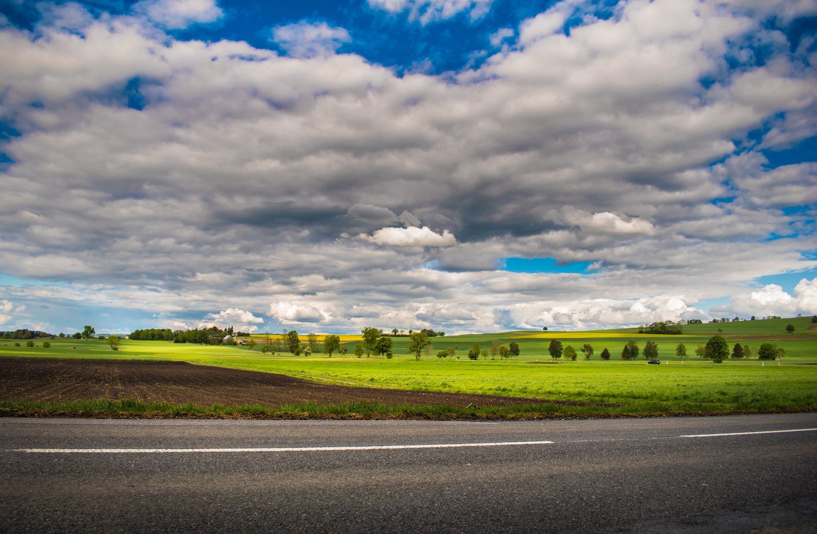 Himmel übers Land