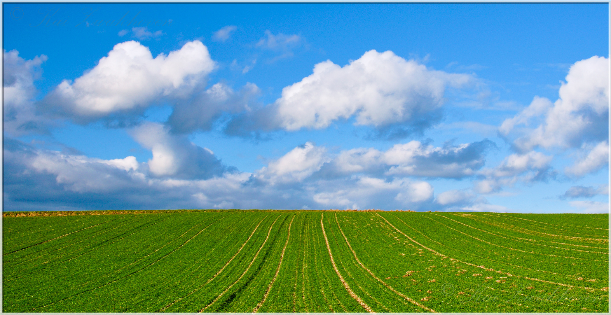 Himmel und Erde Foto &amp; Bild | landschaft, himmel, Äcker, felder ...