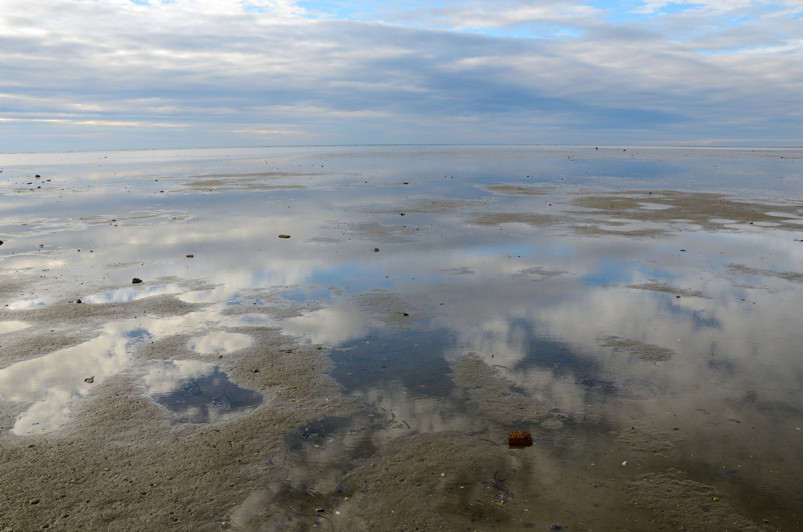 Himmel und Erde nähe Saeby