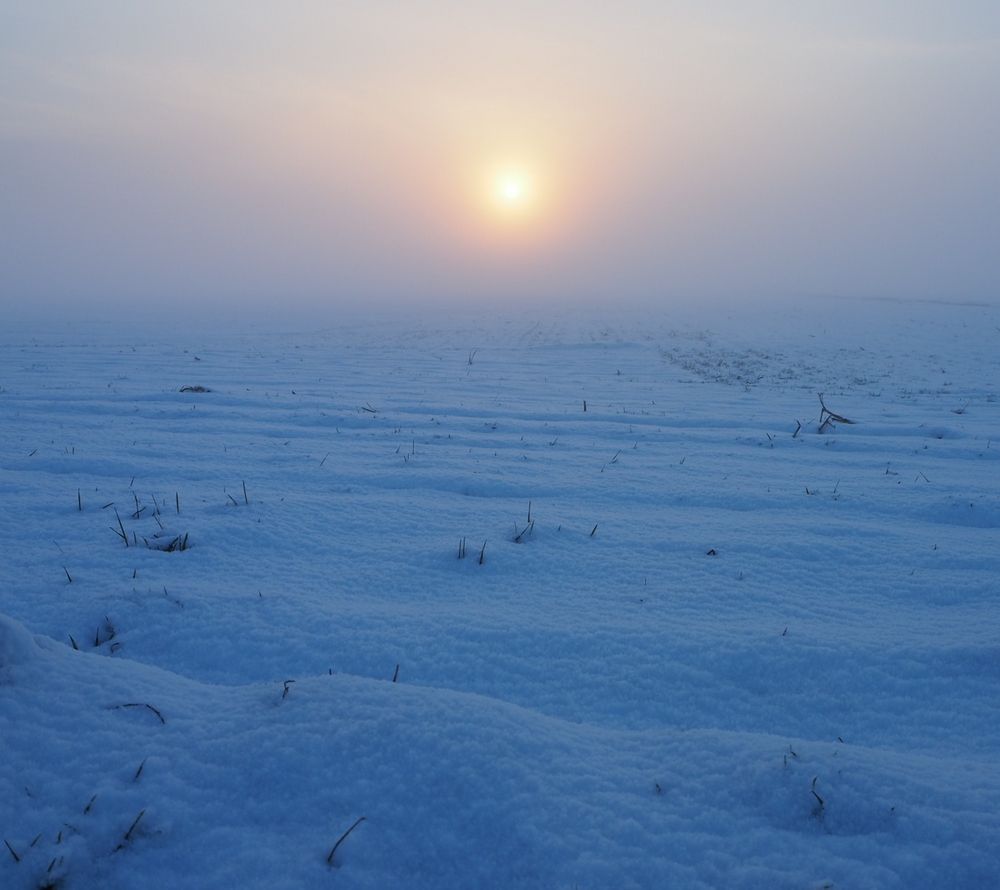 Himmel und Schnee