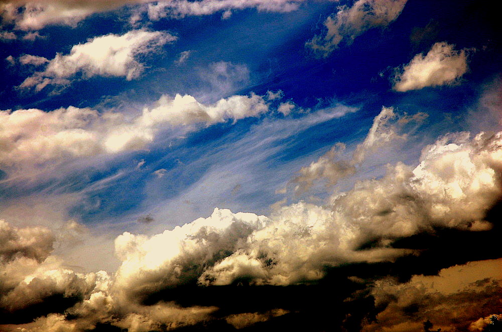 Himmel und Wolken