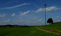 Himmel und Wolken im Überfluss