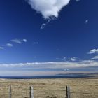 Himmel, Wiese und Meer