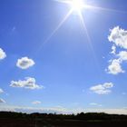 Himmel, Wolken, Horizont