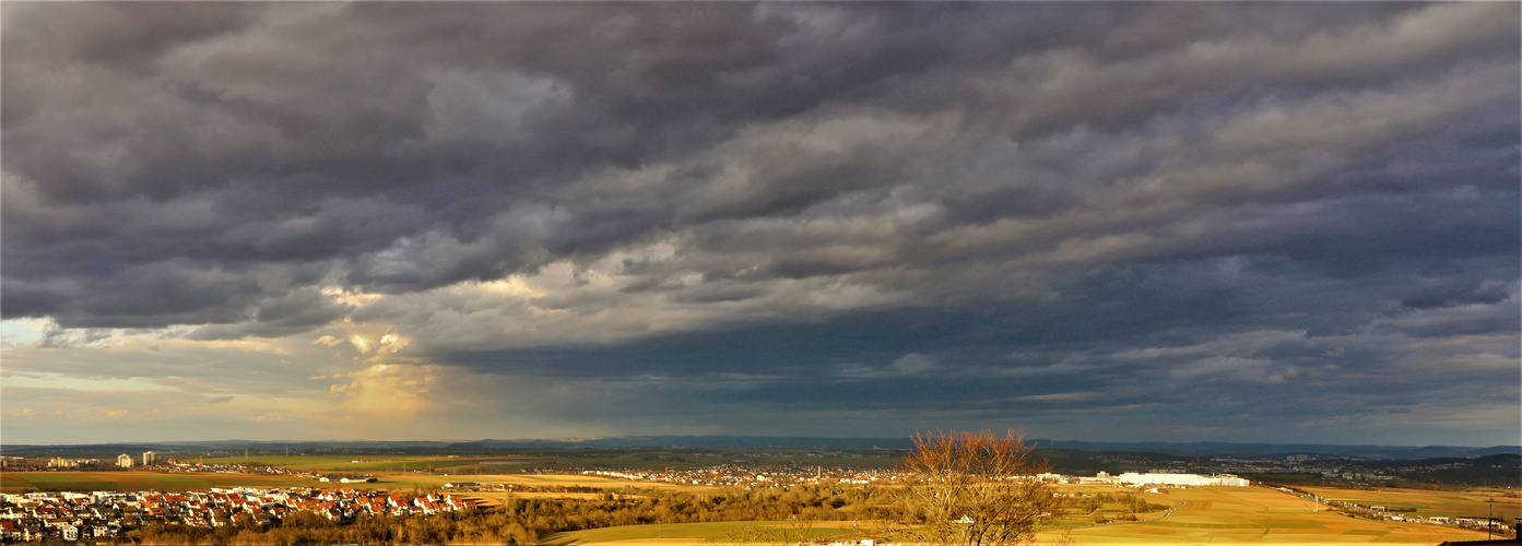 HIMMEL WOLKEN UND DIE ERDE