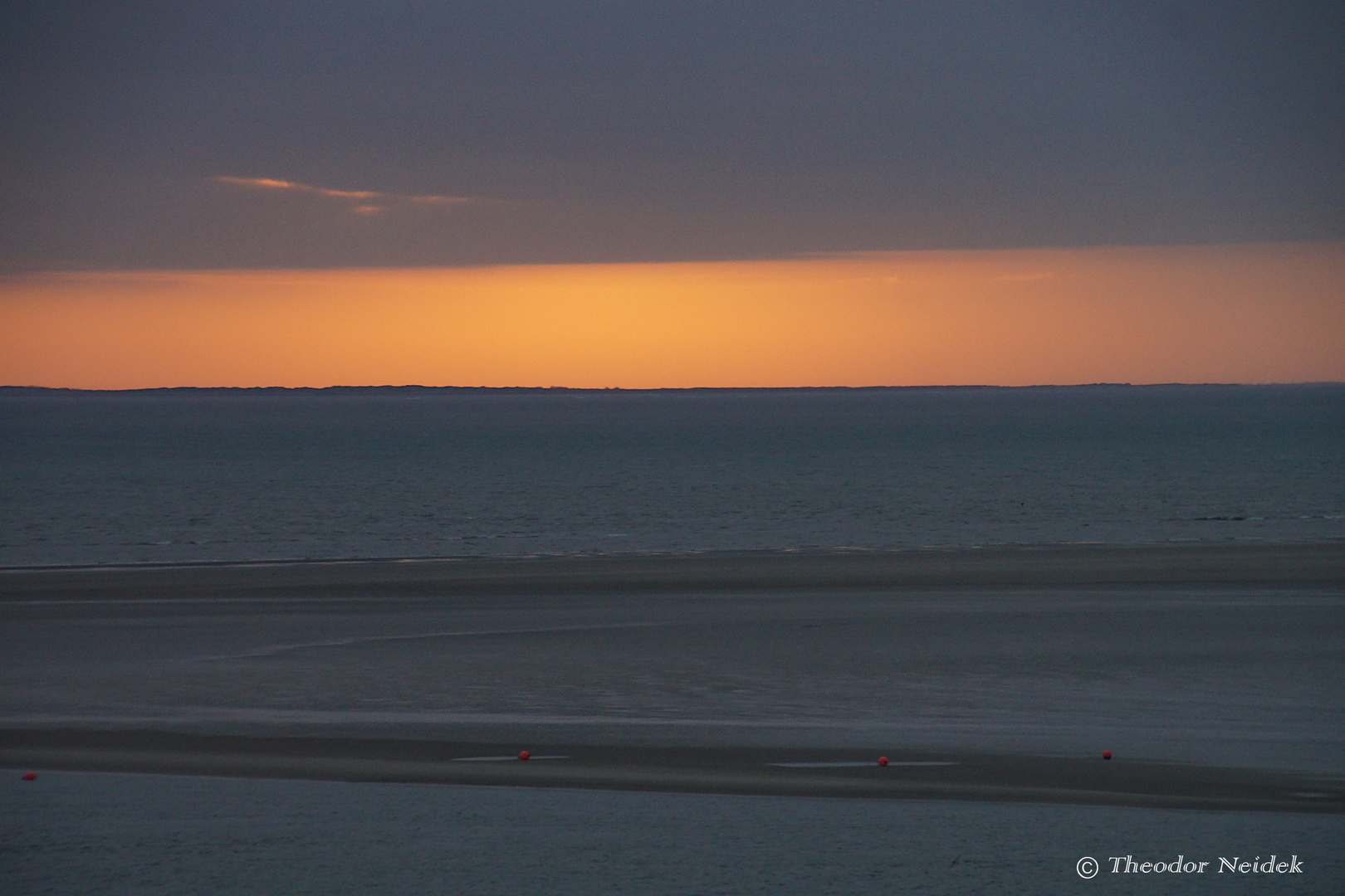 Himmel, Wolken und Meer