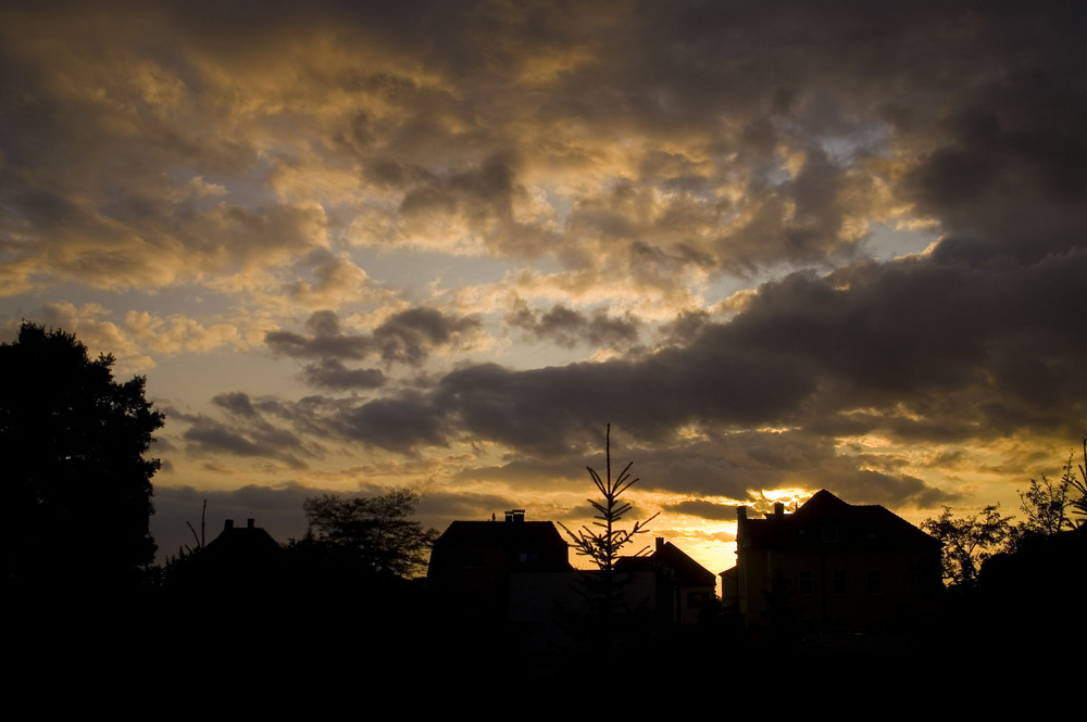 Himmel - Wolkenphänomene am 4. Oktober....