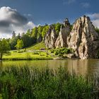 Himmelblau, Maiengrün am Morgen,