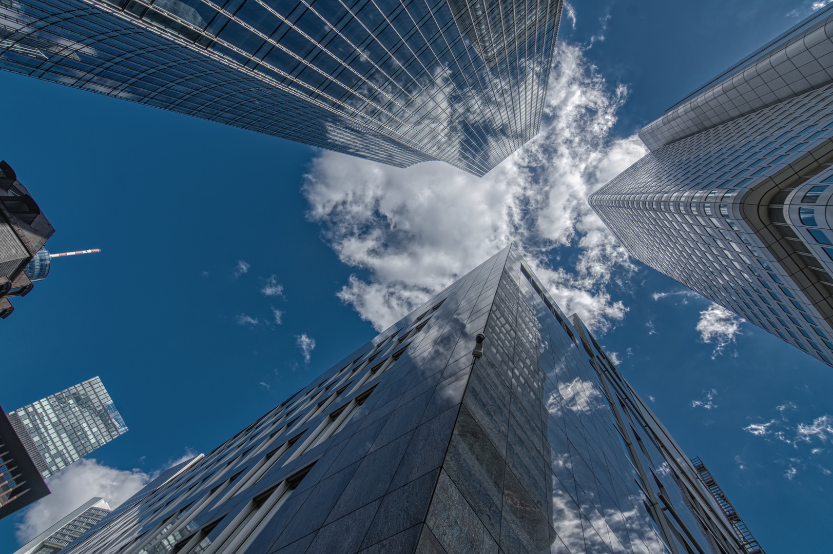 Himmelblick in Frankfurt