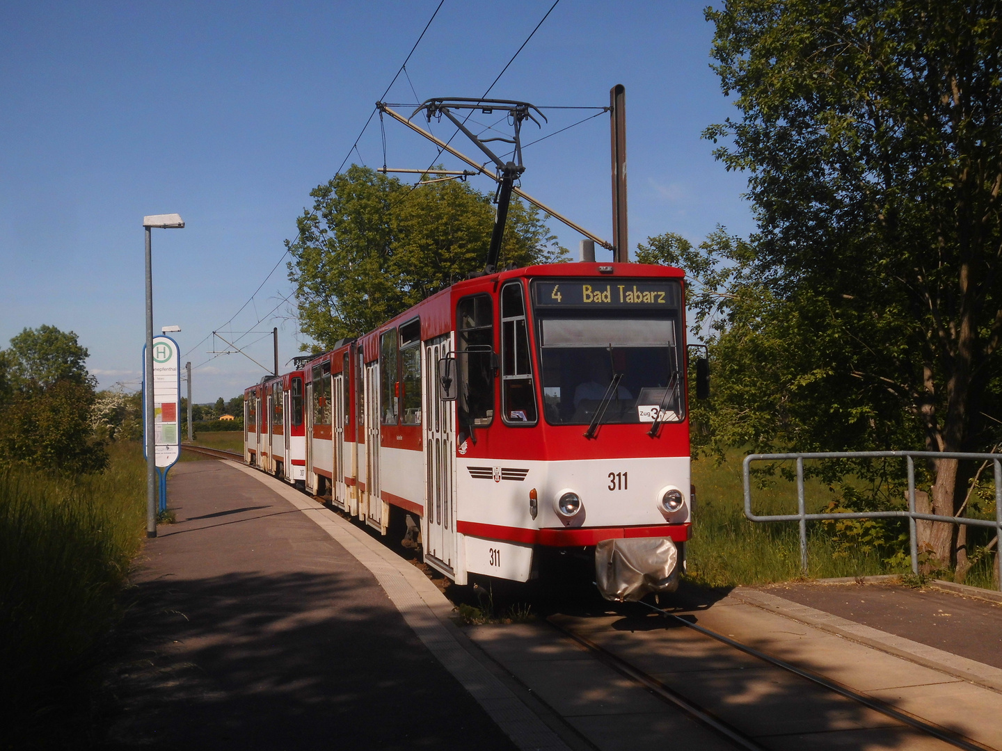 Himmelfahrts Ausflug mit der Thüringer Waldbahn 3.