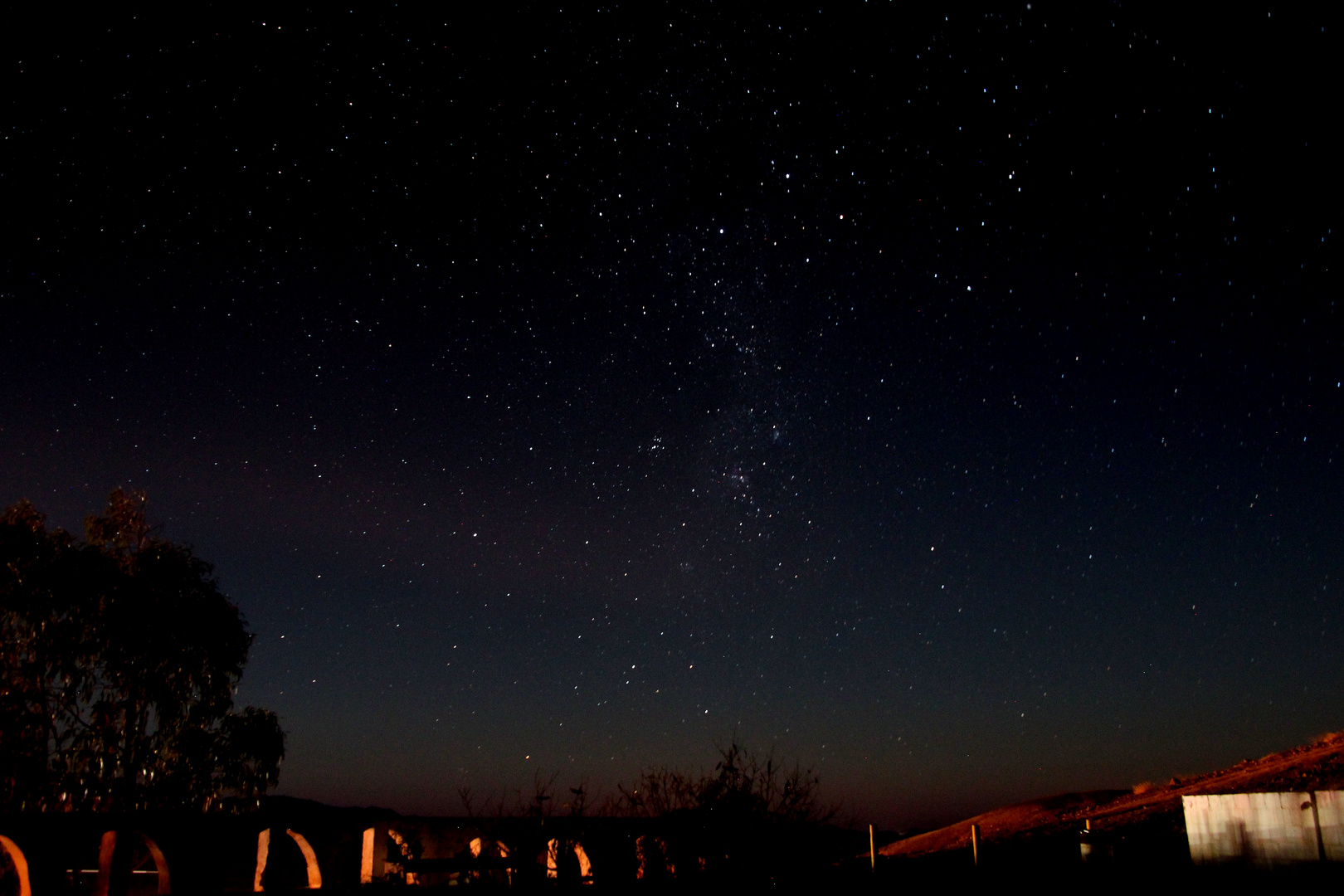 Himmelimpression in der Atacama in der Nacht bei El Salvador