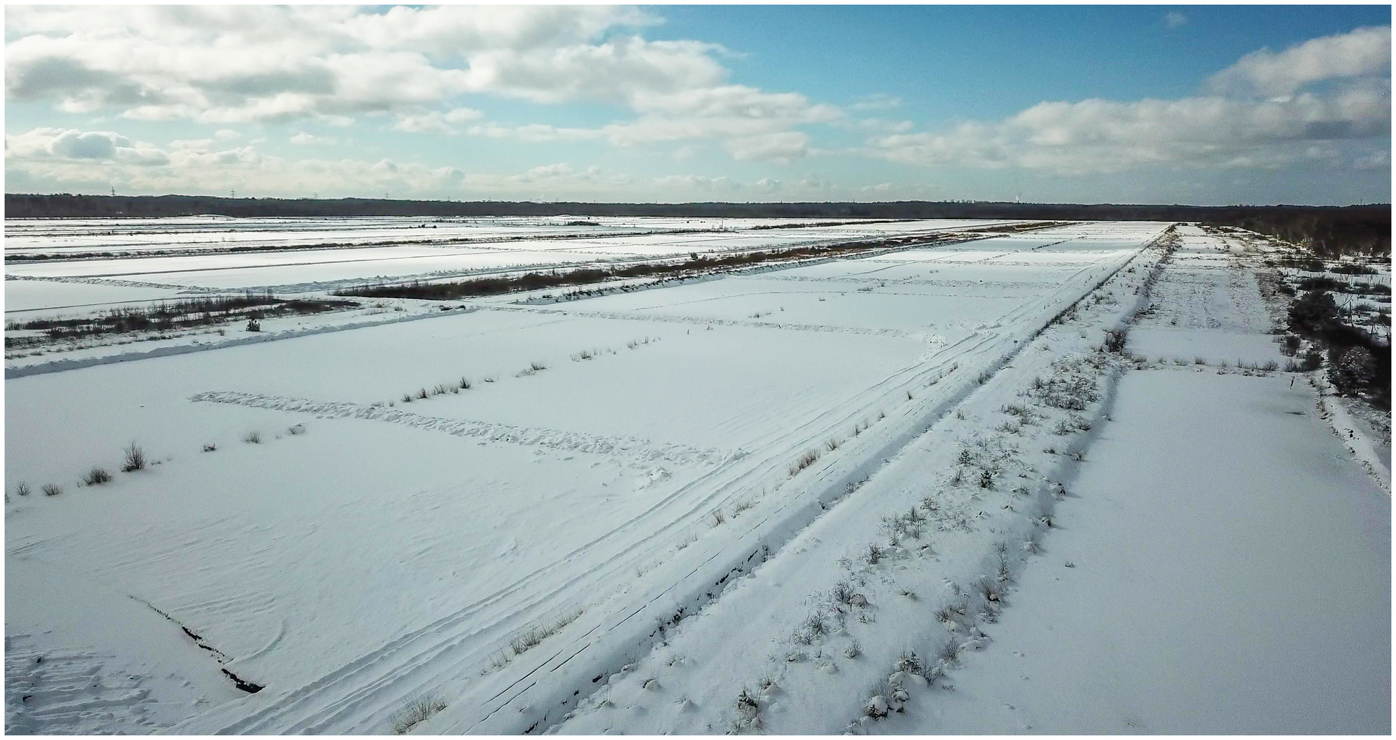 Himmelmoor Winterlandschaft