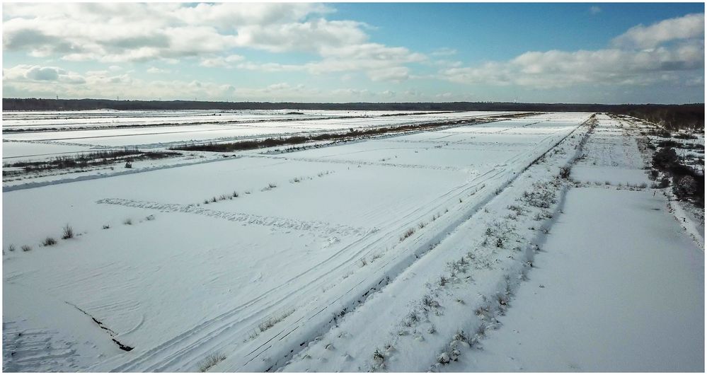 Himmelmoor Winterlandschaft