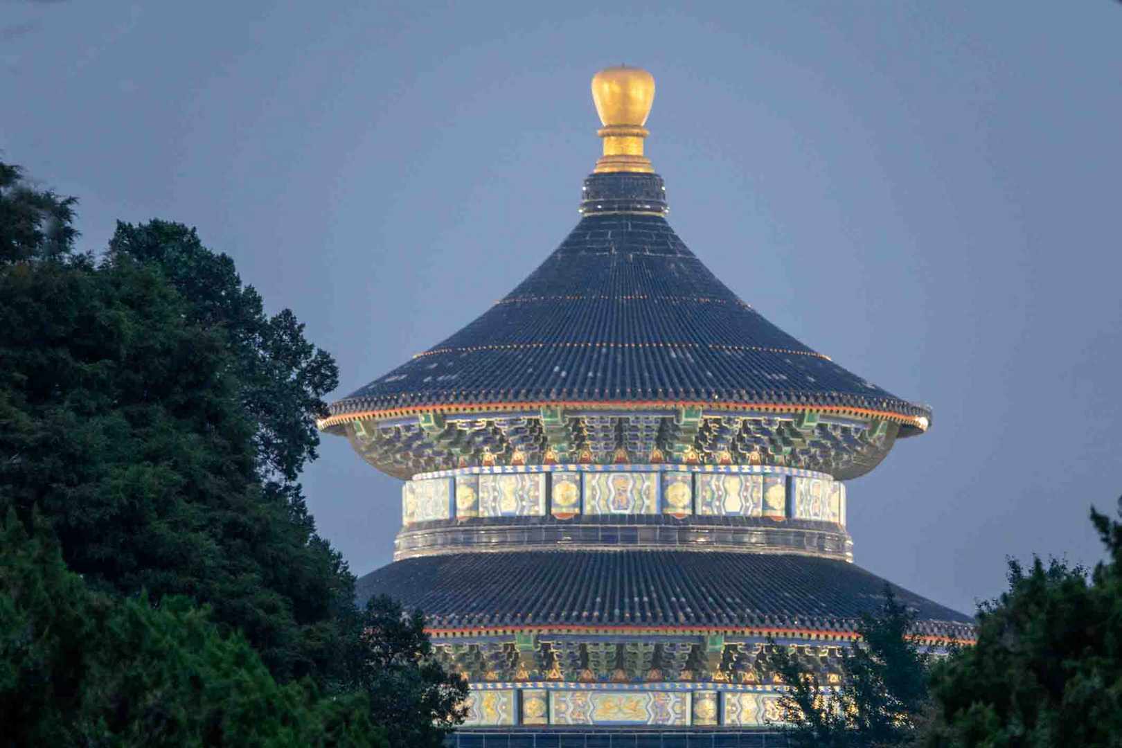 Himmels Tempel Ein Licht ist aufgegangen