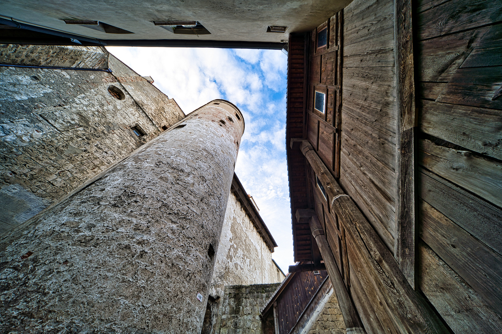 Himmelsblick Burg Burghausen