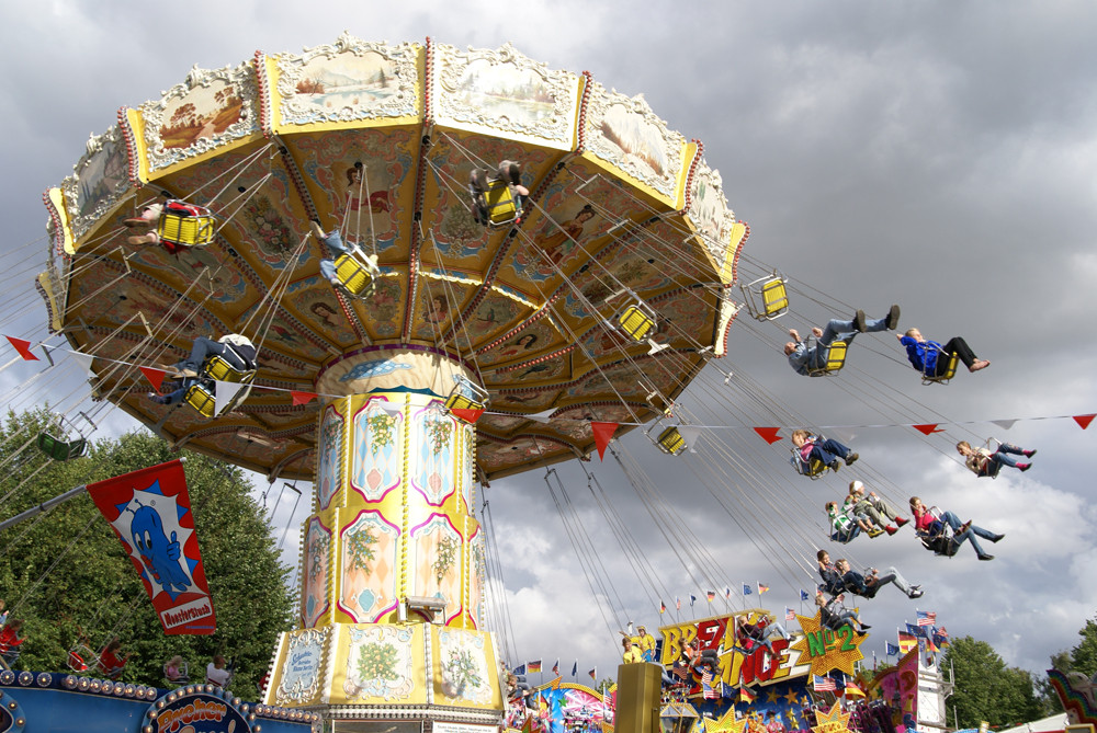 Himmelsflieger auf dem Brarupmarkt