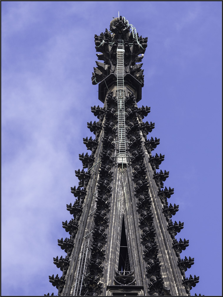 Himmelsleiter auf dem Kölner Dom