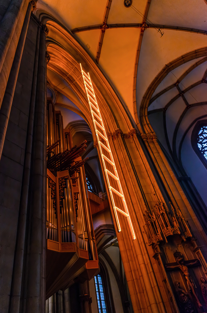 Himmelsleiter in der Lambertikirche Münster