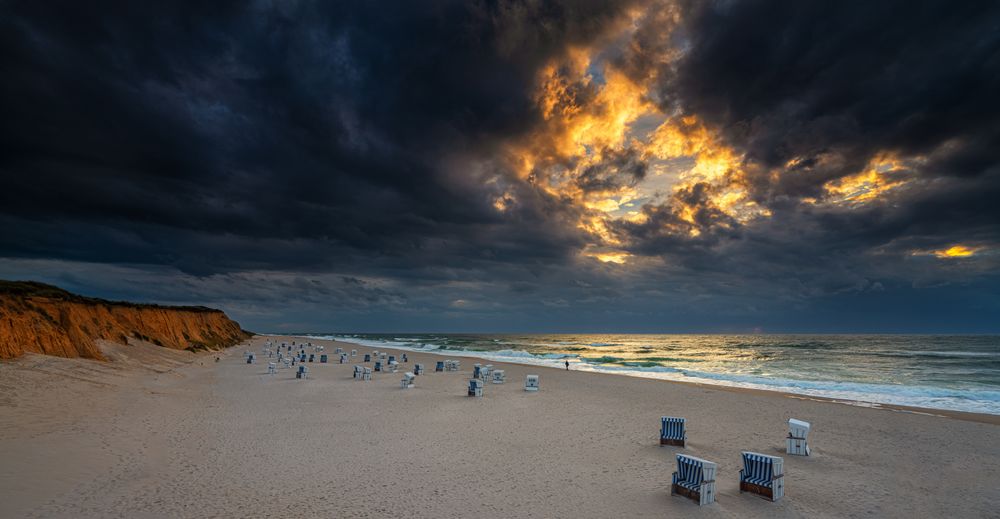 Himmelsloch am Roten Kliff in Kampen auf Sylt