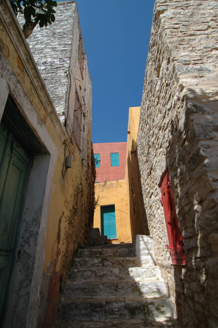 Himmelspforte auf der Insel Symi in Griechenland