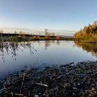 Himmelsspiegel auf dem Plateau der Halde Lydia Camphausen