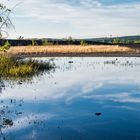 Himmelsspiegel auf der Halde Lydia Camphausen (Saarland)